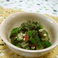 赤い電話's cooksnap of when they made オクラ＆大葉の梅味.