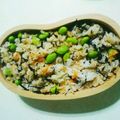 たまごアイス！'s cooksnap of when they made 時鮭・ひじき・枝豆の混ぜご飯.
