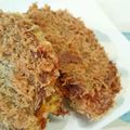 こつぶっち's cooksnap of when they made 黒はんぺんのチェダーチーズサンドフライ.