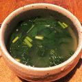さくらうたひめ's cooksnap of when they made 美肌☆簡単　モロヘイヤのガーリックスープ.