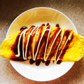 お祭り's cooksnap of when they made もやしと豚肉の簡単☆とん平焼き♪.