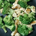 tsuyochan's cooksnap of when they made ささみ&ブロッコリーのマヨ炒め.