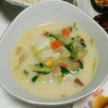 クックU8XZ6O☆'s cooksnap of when they made 白菜のミルクスープ.