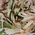 ポコ君's cooksnap of when they made ピーマンとエノキの塩昆布炒め.