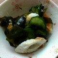 クックC6QJ1Q☆'s cooksnap of when they made 胡瓜とわかめの酢の物(かか和え)妊娠中☆.
