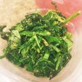 makiko26's cooksnap of when they made 簡単一品！ほうれん草のピリ辛ナムル.