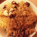 nishimo's cooksnap of when they made たこ飯（炊飯器）.