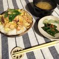 tomorin61's cooksnap of when they made 簡単！めんつゆで作る♪きのこの親子丼.