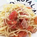 cookみぃ's cooksnap of when they made 簡単！ツナとトマトの冷製パスタ.