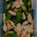 フレッシュとまと's cooksnap of when they made ささみとオクラの柚子胡椒ポン酢和え.