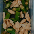 フレッシュとまと's cooksnap of when they made ささみとオクラの柚子胡椒ポン酢和え.