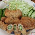 i_yokan's cooksnap of when they made 超簡単！美味しい！肉巻きネギフライ♪.