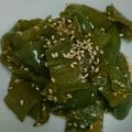 miyarobo's cooksnap of when they made 茹でピーマンのごま和え.