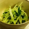 魔法おババ's cooksnap of when they made シンプルに♪水菜の生姜醤油和え☆.