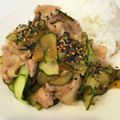 北のデビル。's cooksnap of when they made 母の味、盛りだく胡瓜の生姜焼き！.