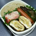 ☆ありか358☆'s cooksnap of when they made お弁当に♪めんつゆでたぬき玉子焼き.