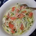 さるちゃんばなな's cooksnap of when they made フェンネルとスモークサーモンのマリネ.