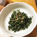 はるちゃん（≧∇≦）'s cooksnap of when they made 炒め春菊のごま和え.