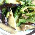 みっぺぴ's cooksnap of when they made 茄子とゴーヤーの味噌炒め.