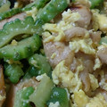 viviouji's cooksnap of when they made 鶏むね肉とゴーヤの塩糀漬け焼き.