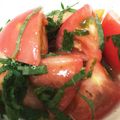 しま呼's cooksnap of when they made しそとトマトのマリネ.