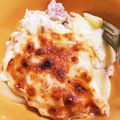 eco107's cooksnap of when they made 生クリーム,バター不要！簡単グラタン♪.
