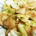 みずたま1616's cooksnap of when they made 鶏むね肉とキャベツのニンニク味噌炒め.