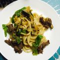 emumihq's cooksnap of when they made ｺｽﾄｺのﾌﾟﾙｺｷで簡単☆焼きうどん☆.