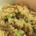 きつねてい's cooksnap of when they made 枝豆の炊き込みご飯.