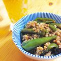 こいじ's cooksnap of when they made ピーマンそぼろ煮.