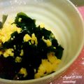もも's cooksnap of when they made 10分でできる☆わかめの卵あえ＊＊.