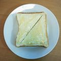 シナモシナモ's cooksnap of when they made 焼かない！ ハニートースト.