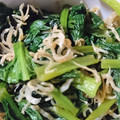 うね子ちゃん's cooksnap of when they made 小松菜とじゃこの炒め物.