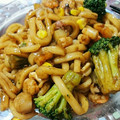 ☆二ｺチｬン☆'s cooksnap of when they made しょうゆバター焼きうどん。.