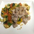 クックACN5T0☆'s cooksnap of when they made 豚バラ肉と夏野菜の夏バテさよならグリル.