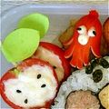 デビィ夫人's cooksnap of when they made お弁当の彩りに♪ポテサラりんごちゃん.