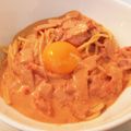ゆきたん1117's cooksnap of when they made 絶対失敗しないトマトカルボナーラ.