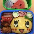 SEIRUN's cooksnap of when they made 簡単！フナッシー☆キャラ弁・オムライス.