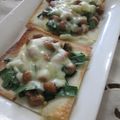 miyuki12's cooksnap of when they made 餃子の皮で簡単！納豆ピザ.