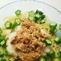 RЁI12's cooksnap of when they made ツナと大根おろしの乗っけるだけ簡単パスタ.