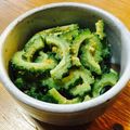 月見なっとう's cooksnap of when they made ゴーヤのナムル.