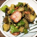 さるちゃん's cooksnap of when they made 簡単！なすとピーマンとベーコンの味噌炒め.