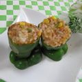 miyuki12's cooksnap of when they made ピーマンカップのひとくちツナドリア.