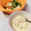 もこ。。's cooksnap of when they made 豆腐ディップで♪温野菜サラダ.