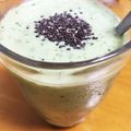 あたマンマ's cooksnap of when they made 注目の☆チアシード入りグリーンスムージー.