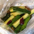チャッピのにーさん。's cooksnap of when they made セロリときゅうりの即席漬け☆セロキュー.