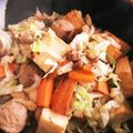 コロたん＠修行中's cooksnap of when they made ご飯に！豚肉と厚揚げとキャベツの味噌炒め.