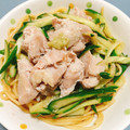 くうもん's cooksnap of when they made 梅シソきゅうりと鶏ささみのさっぱりパスタ.