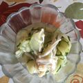 sachinchan's cooksnap of when they made えのき茸ときゅうりの酢のもの.