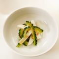 クックB3W189☆'s cooksnap of when they made ゴーヤとかまぼこ　カンタンお浸し.